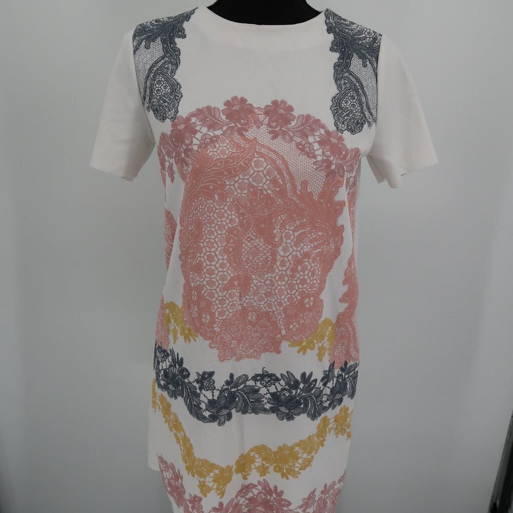 Zara Women's Lace Print Dress Size Small